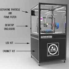 3dprintclean On Instagram 3dprintclean 3d Printer Enclosure And Filtration System Components Deskto 3d Printer Enclosure 3d Printer 3d Printing Machine
