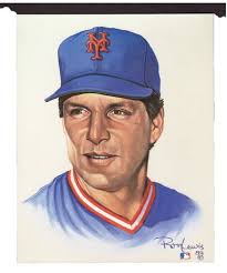 BASEBALL FANTASY TEAM LITHOGRAPH by TIMOTHY HOULE LTD ED VINTAGE 24 BY 38"  MINT