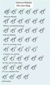 Hakuna Matata Ocarina Music Ocarina Tabs Music Tabs