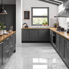 Tiles have come a long way since the days when a square foot tile was considered a big deal. Wickes Olympia Light Grey Polished Stone Porcelain Wall Floor Tile 600 X 300mm Wickes Co Uk