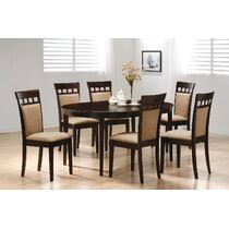 Your browser currently is not set to accept cookies. Oval Seats 6 Kitchen Dining Room Sets Tables You Ll Love In 2021 Wayfair
