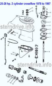 Evinrude Johnson Outboard Parts Drawings