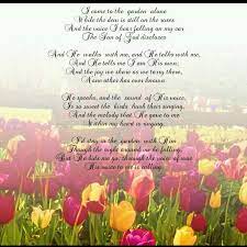 9e795974d14537bdfa006c8f479ec0e7 Jpg 612 612 In The Garden Hymn Christian Song Lyrics Christian Songs