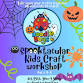 Halloween kids craft workshop event image
