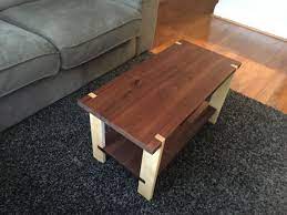 2010s american organic modern maple coffee and cocktail tables. Hand Crafted Walnut And Maple Coffee Table By Michael Xander Custommade Com