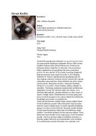 Issuu Siyam Kedisi By Imla Seren Siamese Cats Cats Cat Spray