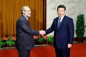 Image result for ‫رایزنی‌های سطح بالای لاریجانی  در پکن برای شروع جدید رابطه ایران و چین‬‎
