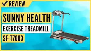 With this sunny health and fitness treadmill, your home is your gym that will help you stay in shape. Sunny Health Fitness Exercise Treadmill Sf T7603 Review Youtube