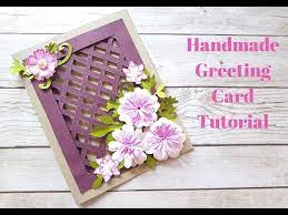 Free greeting card stock video footage licensed under creative commons, open source, and more! Beautiful Handmade Greeting Card For Birthday Anniversary Festivals Diy Weaving Card Idea Youtube