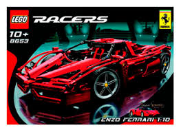 Lego racers dirt crusher big wheels pack set #4286025 green we are buying. Lego Racers Enzo Ferrari 1 10 8653