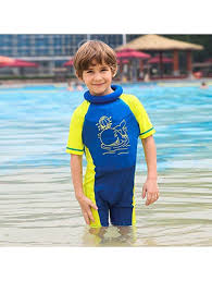 Buy Gogokids Baby Boys Girls Float Suit Swimsuit Toddler Kids Buoyancy Swimwear 1 7 Years Online Topofstyle