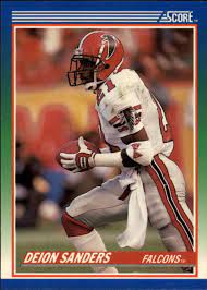 They are, however, still popular with a. 1990 Score 95 Deion Sanders Uer Nm Mt