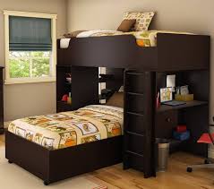 Your little ones can do their homework and climb right into bed. 25 Bunk Beds With Desks Made Me Rethink Bunk Bed Design Home Stratosphere
