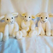 Sheep, lamb and sheep dog toys knitting pattern (9010), by king cole in chunky and dk tattieboglecrafting. Free Knitting Pattern Knit A Toy Lamb Knitting Patterns Crochet Toys Patterns Knitting Patterns Free