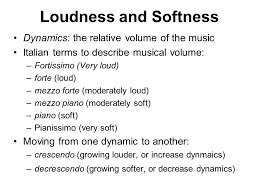 Musicians need to know how loud or quiet to play their music and dynamics are used to help them with this. Musical Expression Tempo And Dynamics Ppt Video Online Download
