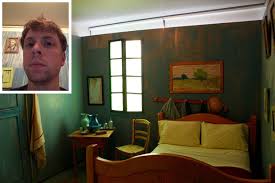 Visitors came in their thousands, and many of those people shared tales of their stay online. The Night I Stayed In Van Gogh S Bedroom But Slept On The Couch River North Chicago Dnainfo