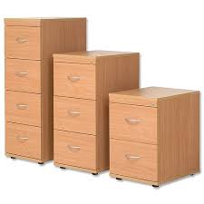 Select a filing cabinet with features like locking drawers for increased security or casters for mobility. 4 Drawer Wooden Filing Cabinet In Beech Height 1320mm Kito Hunt Office Ireland