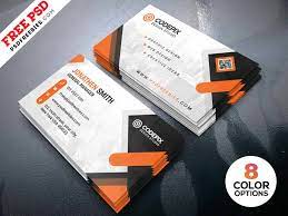 This free business card design can be used by lawyers or attorneys who need to present their professional services. Business Cards Design Templates Psd Graphicslot