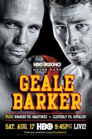 Daniel Geale vs. Darren Barker