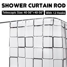 Check spelling or type a new query. Buy Punch Free Retractable Stainless Steel Bath Shower Curtains Rod With 12 Hooks At Affordable Prices Free Shipping Real Reviews With Photos Joom