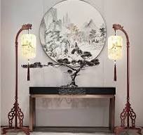 HESHUYAN Floor Lamp for Living Room Floor Light Chinese ...