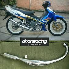 Panduan modifikasi satria fu/f150 sederhana tapi mantab. Jual Knalpot Satria 2 Tak Satria Hiu Standar Racing Full Chrome Di Lapak Dhanz Racing Performance Bukalapak