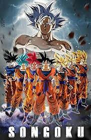 A tracking number will be given to you within 2 business days after payment. Dragon Ball Z Super Poster Goku All Tranformations Ultra Instinct 11x17 13x19 Ebay