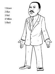 Free printable martin luther king, jr. Martin Luther King Jr Coloring Pages And Worksheets Best Coloring Pages For Kids