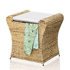 Diese mit samt bezogene bank mit edelstahlständer verfügt über ein modernes design und verleiht ihrem wohnraum einen hauch von stil und eleganz. á… Waschetruhe Zum Sitzen Neu Im August 2021 Angebote