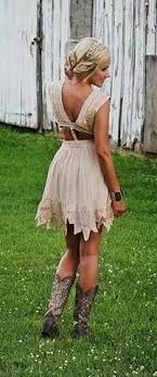 What To Wear To A Country Wedding Beige Mini Dresses Country Dresses Country Outfits