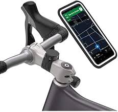 Magnetic Bicycle Phone Holder Size XL for Phone up to 16.8 cm, Black :  Electronics