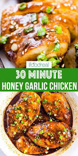 How To Make Easy Honey Garlic Chicken At Home Chicken Breasts Or Thighs Are Baked In The In 2020 Baked Honey Garlic Chicken Healthy Family Meals Honey Garlic Chicken