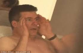 Concerned for indications that something will happen. Simon Cowell Hairy X Factor Supremo S Painful Waxing Regime Revealed Well Almost Daily Mail Online