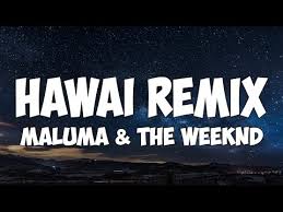 The weeknd & maluma] (so now he's your heaven) (you're lying to yourself and him to make me jealous) this is the remix (you put on such an act when you're sleepin' together) the weeknd papi juancho. Maluma The Weeknd Hawai Remix Letra Lyrics