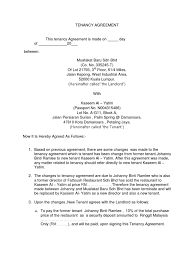 Tenancy renewal and any rent adjustments should be. Tenancy Agreement Leasehold Estate Land Law