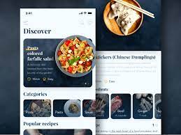 Free Sketch Recipes App Screens Sketch Food App Recipes App Home Screen