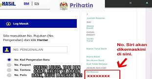 Sekarang, semua akaun bank penerima anda ditunjukkan dalam senarai. Status Lulus Tapi Bpn Gagal Kredit Ke Akaun Bank Ikuti Langkah Ini