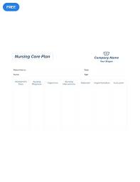 The patient is under my care, and i have authorized services on this plan of care and will periodically review the plan. Printable Nursing Care Plan Template Free Pdf Google Docs Word Apple Pages Pdf Template Net Nursing Care Plan Care Plan Nursing Care