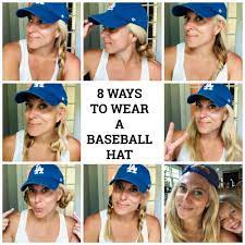 How To Wear A Baseball Hat With Long Hair Stylish Life For Moms Mom Hairstyles Hats Short Hair Baseball Hat Hairstyles