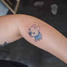 See more ideas about bulldog tattoo, french bulldog tattoo, dog tattoos. Small French Bulldog Tattoo On The Left Forearm