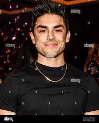 Las Vegas, NV, USA. 7th Mar, 2020. ***HOUSE COVERAGE*** Actor Diego Tinoco  pictured as UFC Middleweight Champion Israel Adesanya celebrates his  victory at Electra Cocktail Club at The Palazzo at The Venetian