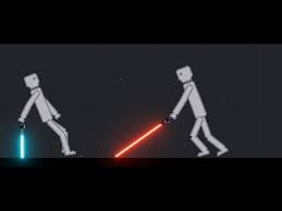 7 Humans Fight With Lightsabers In People Playground Youtube Fight Playground Human