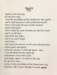 Again 2088 Poetry Words Life Quotes Inspirational Poems