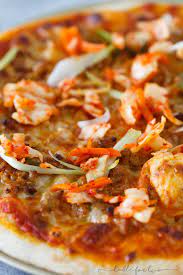 Spicy Korean Pork Pizza Korean Asian Pizza Recipe Recipe Spicy Korean Pork Asian Pizza Recipe Spicy Korean