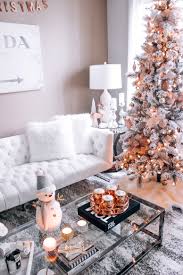 A gold coffee table can, for example, be a stylish focal point for the living room and you can pair it with a simple and classic sofa and a neutral area rug for a the design of the plumeria coffee table is a bit different in the sense that t's mostly white with gold accents. Blush Pink Rose Gold White Christmas Decor