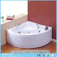A small size measures 48 in x 48 in with 18 in. China Hot Acrylic One Person Corner Bathtub With Massage Tlp 636 Pneumatic Control China Corner Bathtub Massage Bathtub Price