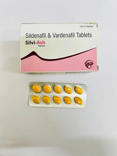 Silvi-Ash (Sildenafil & Vardenafil Tablets) - Krishna Agencies at ₹ 160/strip, Nagpur | ID: 2855501085997