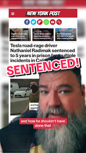 UPDATE: The Tesla terrorist Nathaniel Radimak sentenced to 5 years.