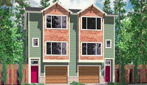 D 526 Housplans Pro Duplex House Plans Duplex Floor Plans Duplex House