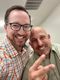 Meeting up with coaching legends at school